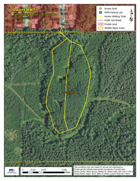 Owens Hwt 2022 Map By Minnesota Department Of Natural Resources Avenza Maps Avenza Maps 