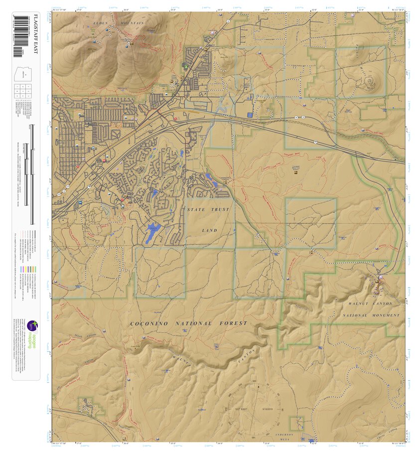 Apogee Mapping Inc Flagstaff East Arizona 7 5 Minute Topographic Map Color Hillshade Digital Map 34275928211612 ?v=1680107354