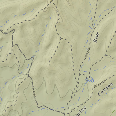 Picketpost Mountain, Arizona 7.5 Minute Topographic Map - Color ...