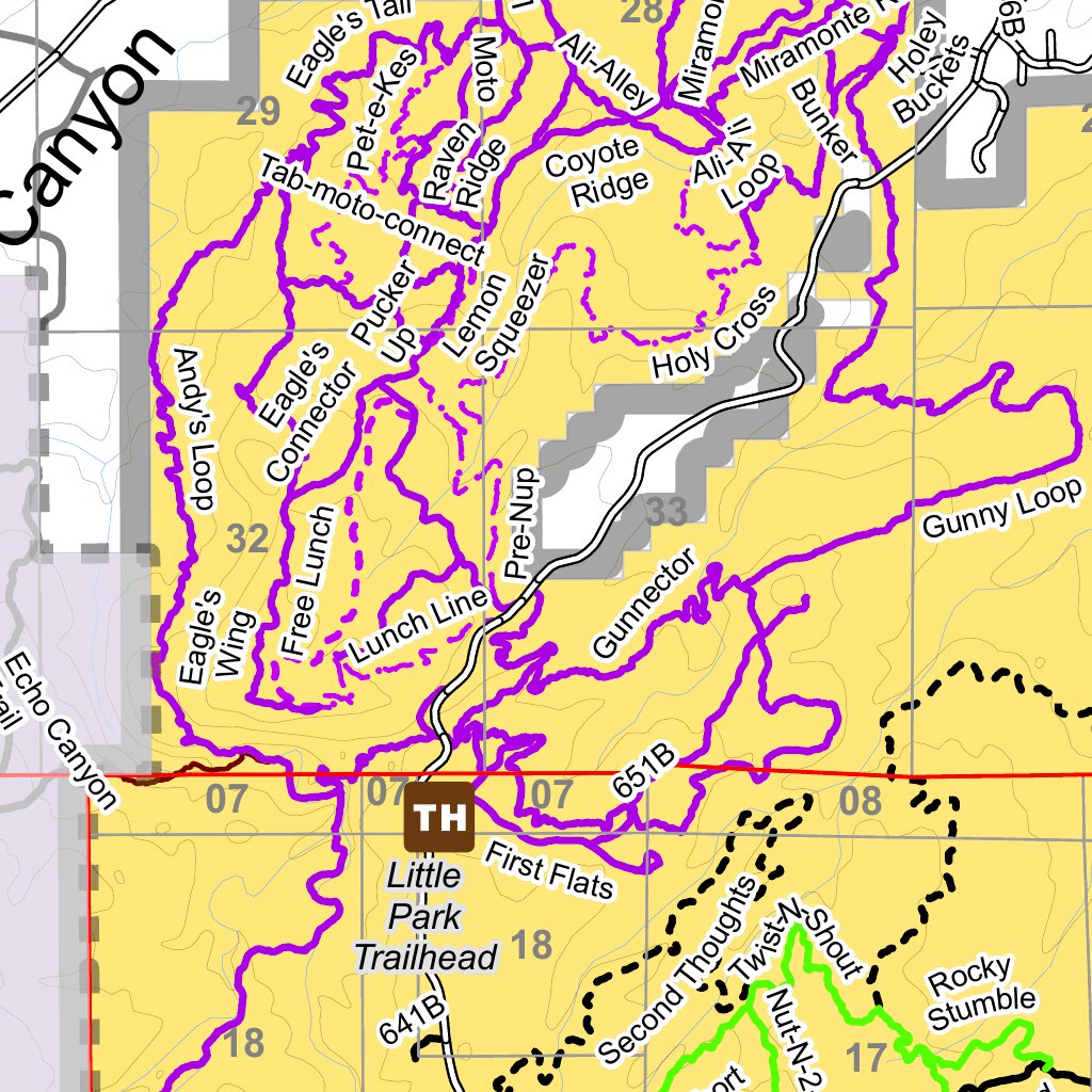 Blm Co Gjfo Travel Management Map 10 Grand Junction Map By Bureau Of Land Management Colorado 0712