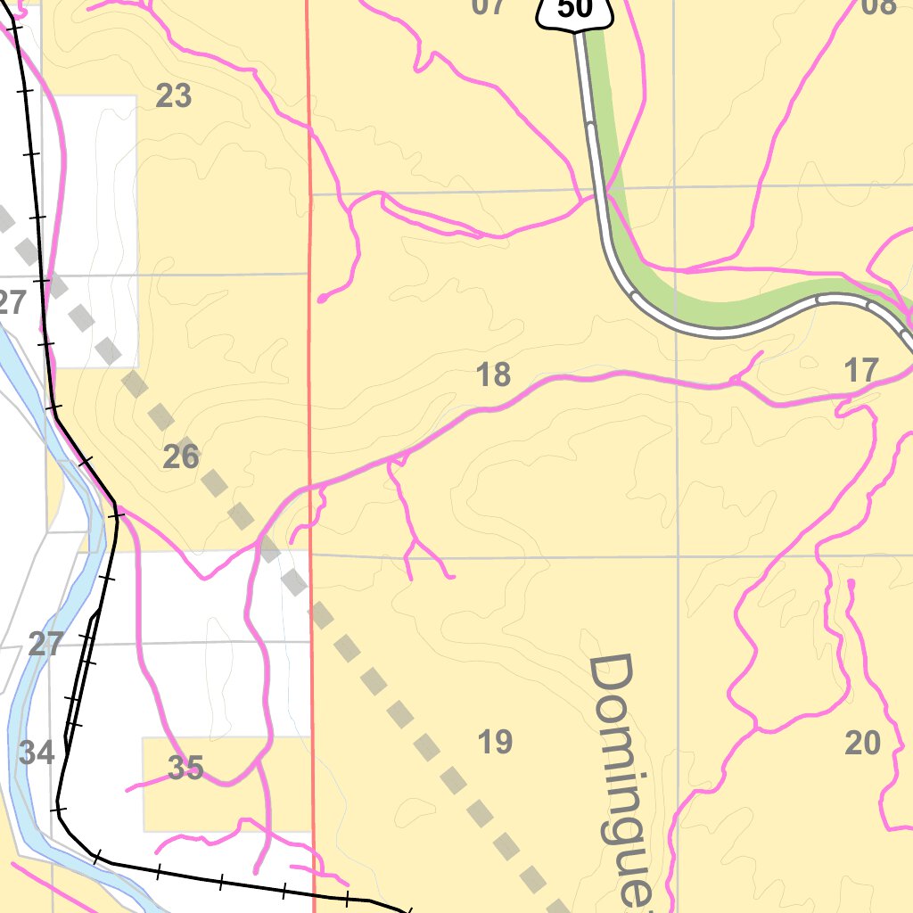 Blm Co Gjfo Travel Management Map 12 Hunting Ground Map By Bureau Of Land Management Colorado 7503
