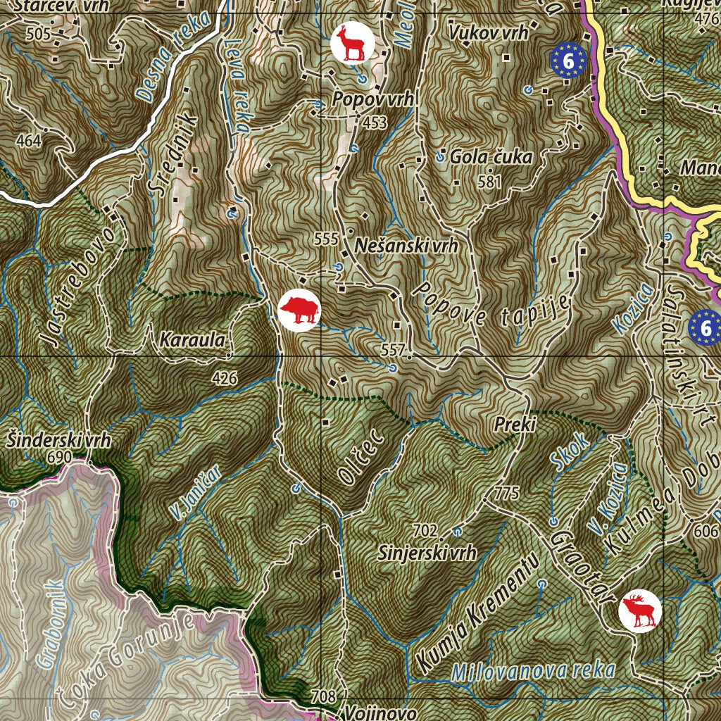 Np Djerdap Map By Geoforma Fze Avenza Maps Avenza Maps