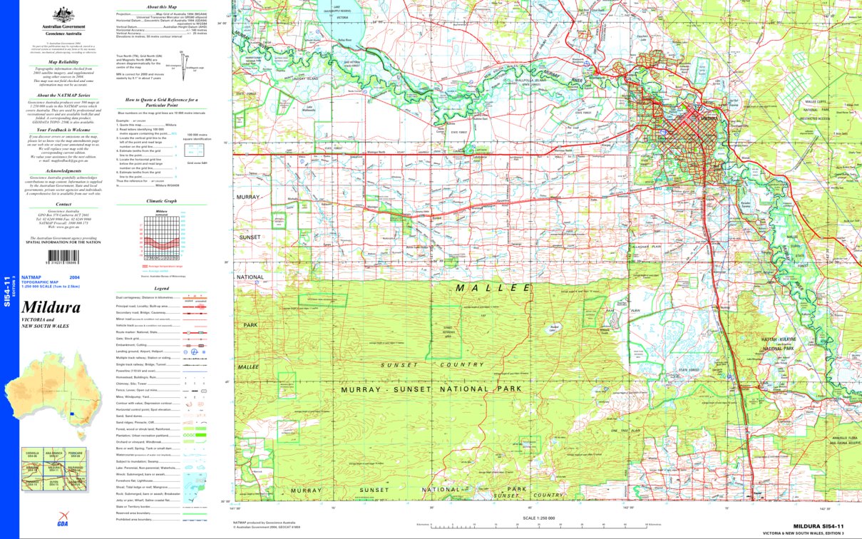 Geoscience Australia Mildura Si54 11 Digital Map 35487306383516 ?v=1676705181