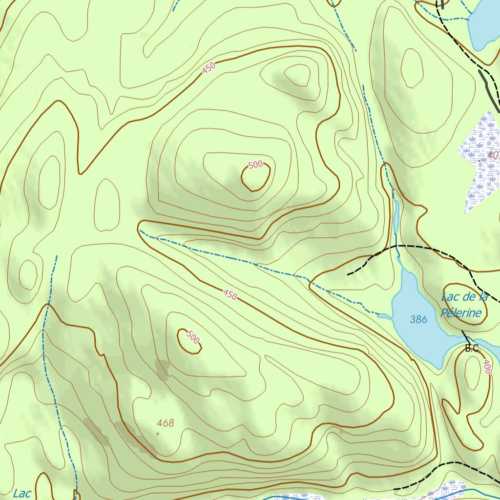 031N08 LAC ST-AMOUR map by GPS Quebec inc. - Avenza Maps | Avenza Maps