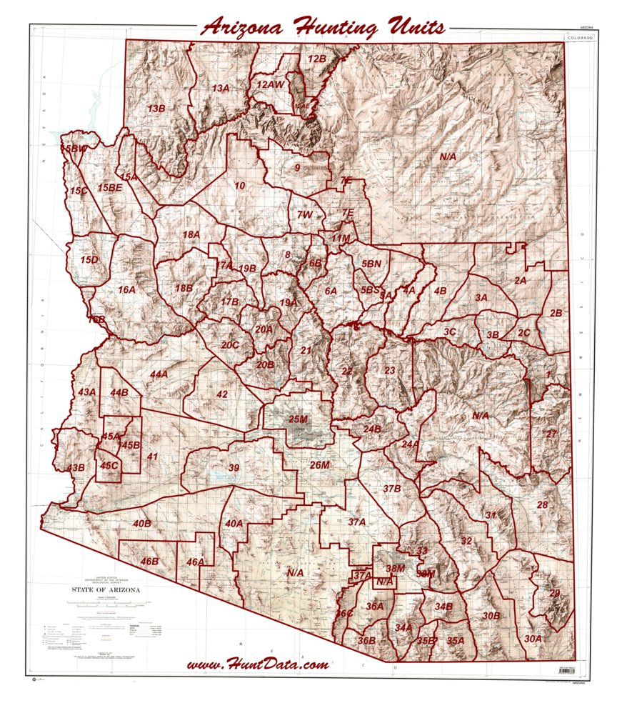 Huntdata Llc Arizona Unit Map Pdf Maps 2015 Digital Map 35490802794652 ?v=1677955999