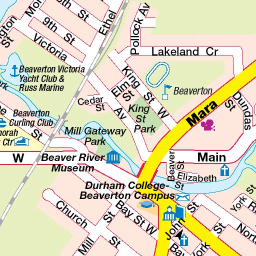map of beaverton ontario        <h3 class=