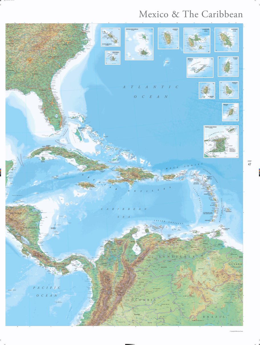 The Caribbean - Earth Platinum Pg 47 map by Millennium House | Avenza Maps