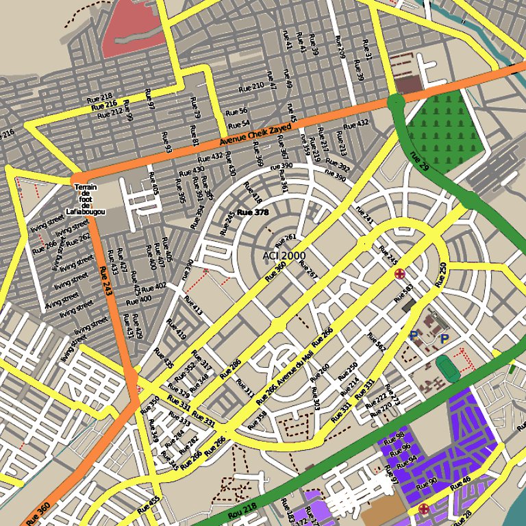 Bamako, Mali map by Mojo Map Company - Avenza Maps | Avenza Maps