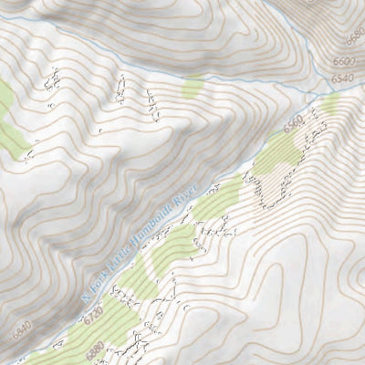 Buckskin OHV map by Nevada Department of Conservation and Natural ...