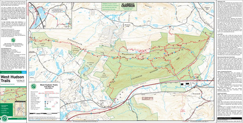 East Hudson (Hudson Highlands North - Map 102) : 2023 : Trail Conference