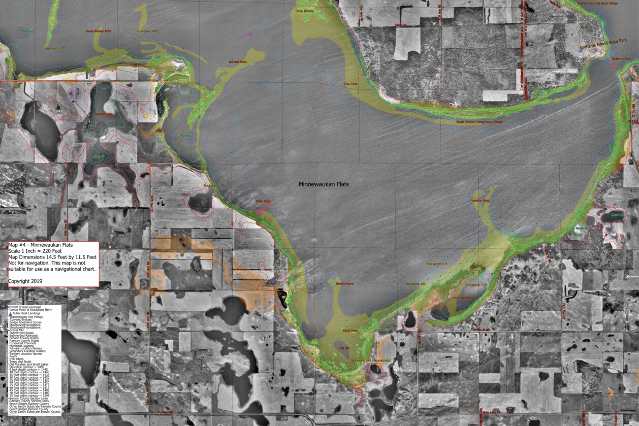 None 8452 Detailed Map 4 Minnewaukan Flats Area Of Devils Lake North Dakota Digital Map 34274182135964 ?v=1679046803