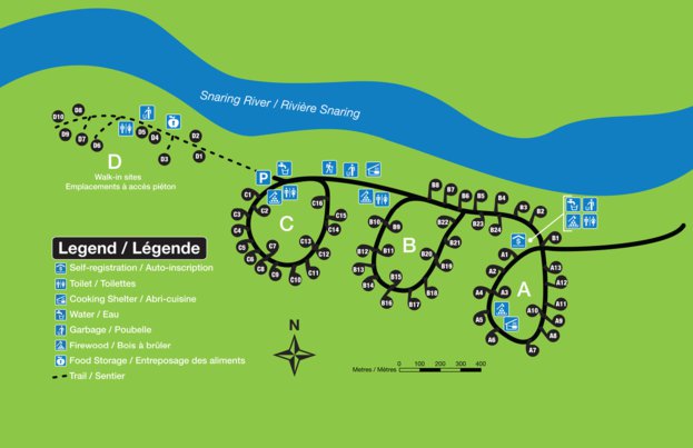 Jasper National Park Snaring Cg Map By Parks Canada Avenza Maps 9515