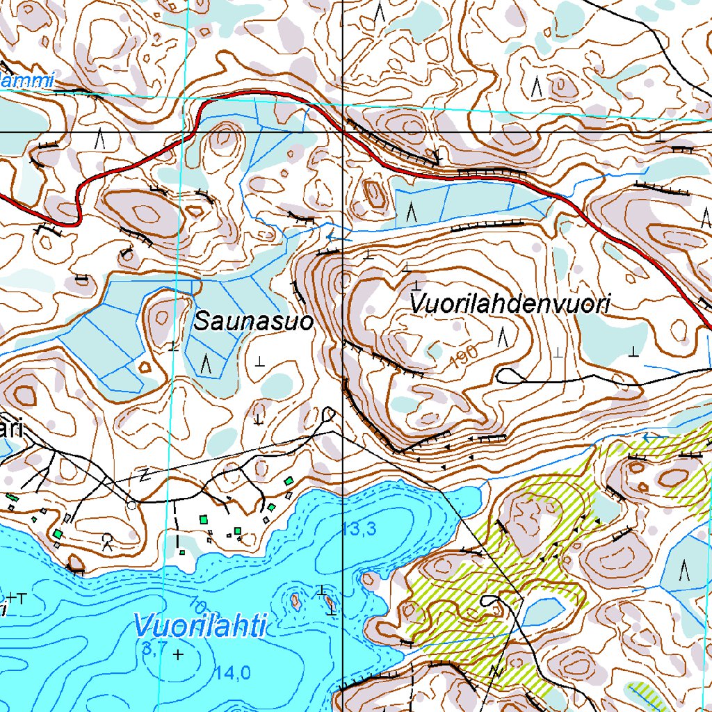 Pukala 1:20 000 map by Tapio Palvelut Oy / Karttakeskus - Avenza Maps |  Avenza Maps