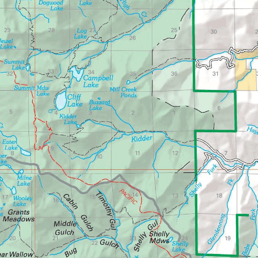 Us Forest Service R5 Klamath National Forest Visitor Map West 2007 Digital Map 35915429019804 ?v=1680377897&width=1024