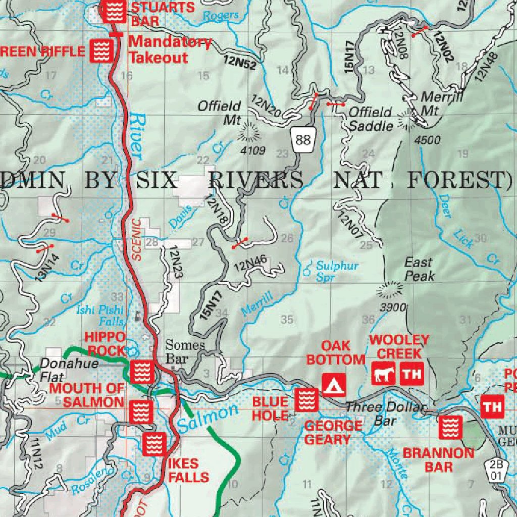 Us Forest Service R5 Klamath National Forest Visitor Map West 2007 Digital Map 35915429085340 ?v=1680376269&width=1024