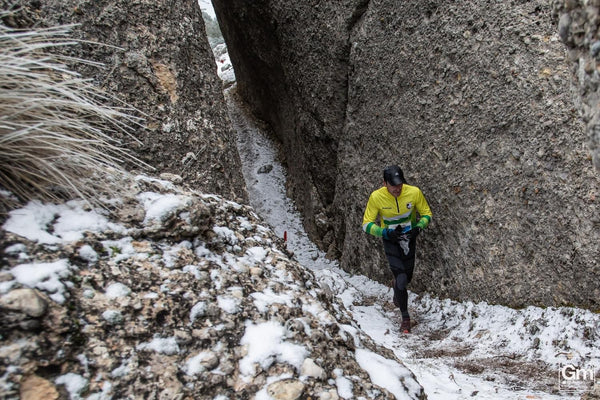 Corredor de ultra trail running