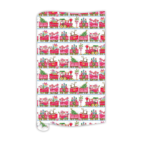 Watercolor Buffalo Check Red Wrapping Paper – RosanneBECK Collections