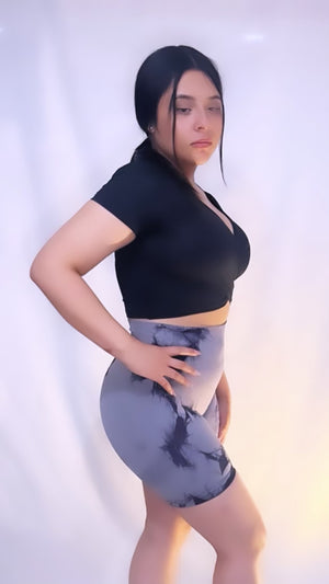 HIGH WAISTED SCRUNCH BUTT SHORTS - Diamond Gods