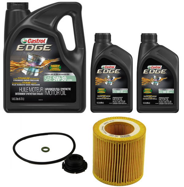 BMW F30 3-Series Oil Filter Service Kit By Castrol