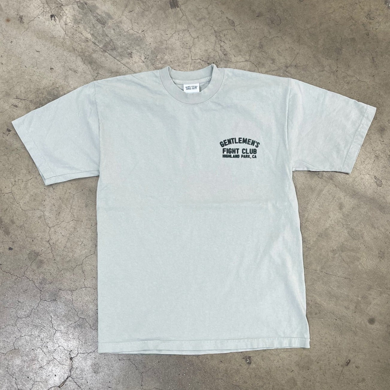 GFC 'Blurred Vision' HEAVYWEIGHT Tee - Light Sage – GFCHQ