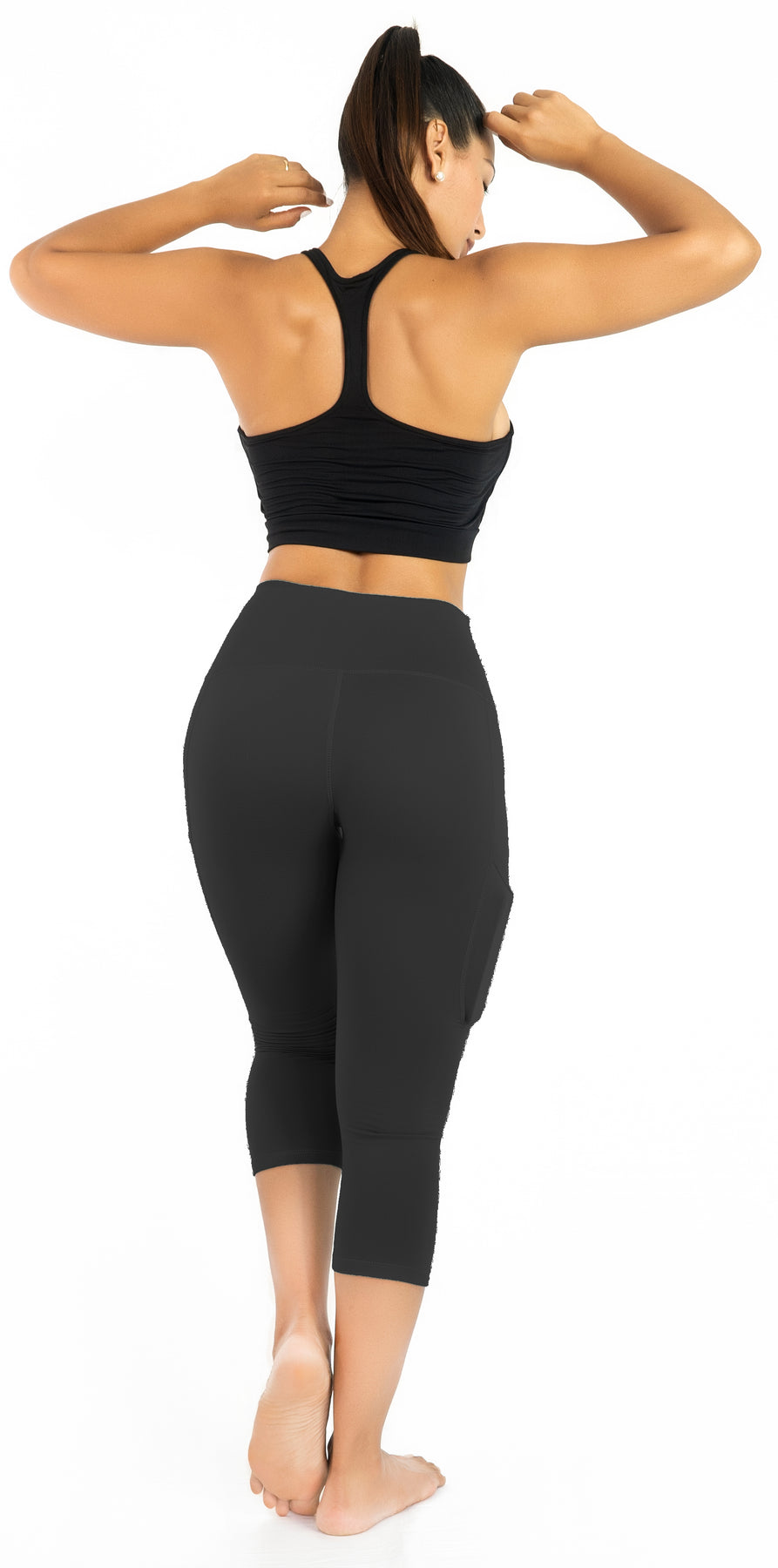 Buttery Soft Capri Leggings with Pockets - Green Tea – Lush Moda Boutique