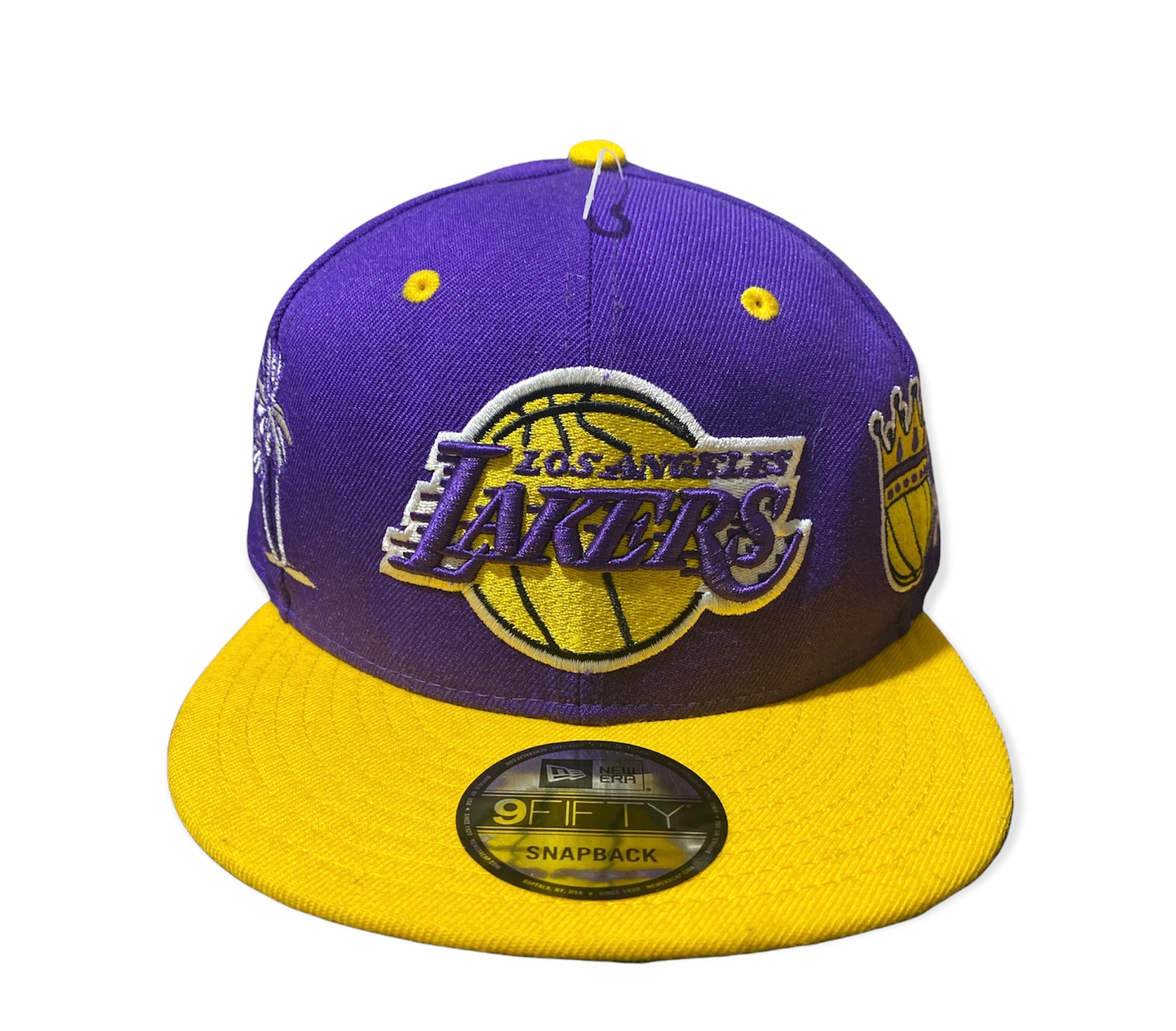 New Era 9Fifty LA Lakers Cap Purple Snap Back