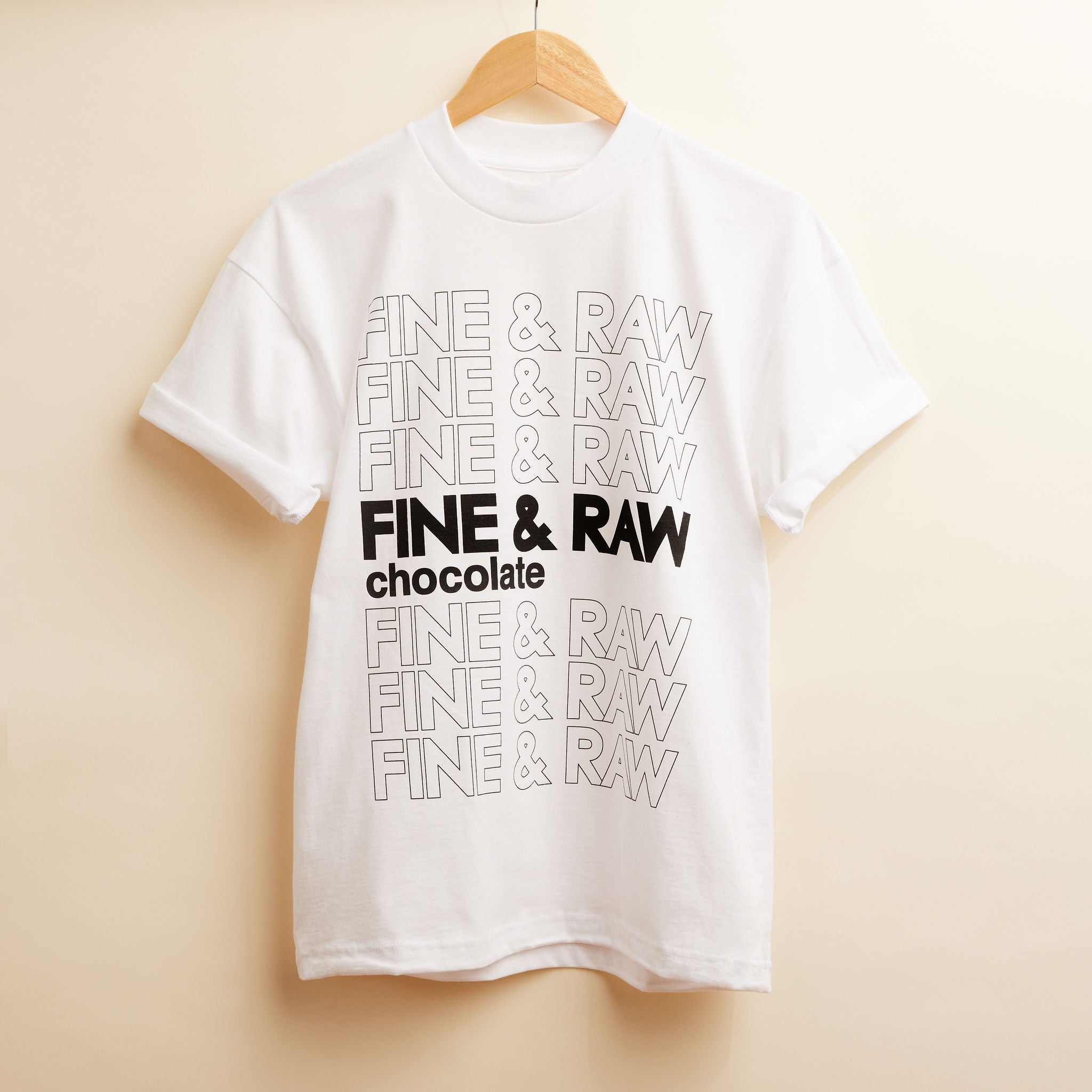 White T-Shirt - FINE  RAW product image