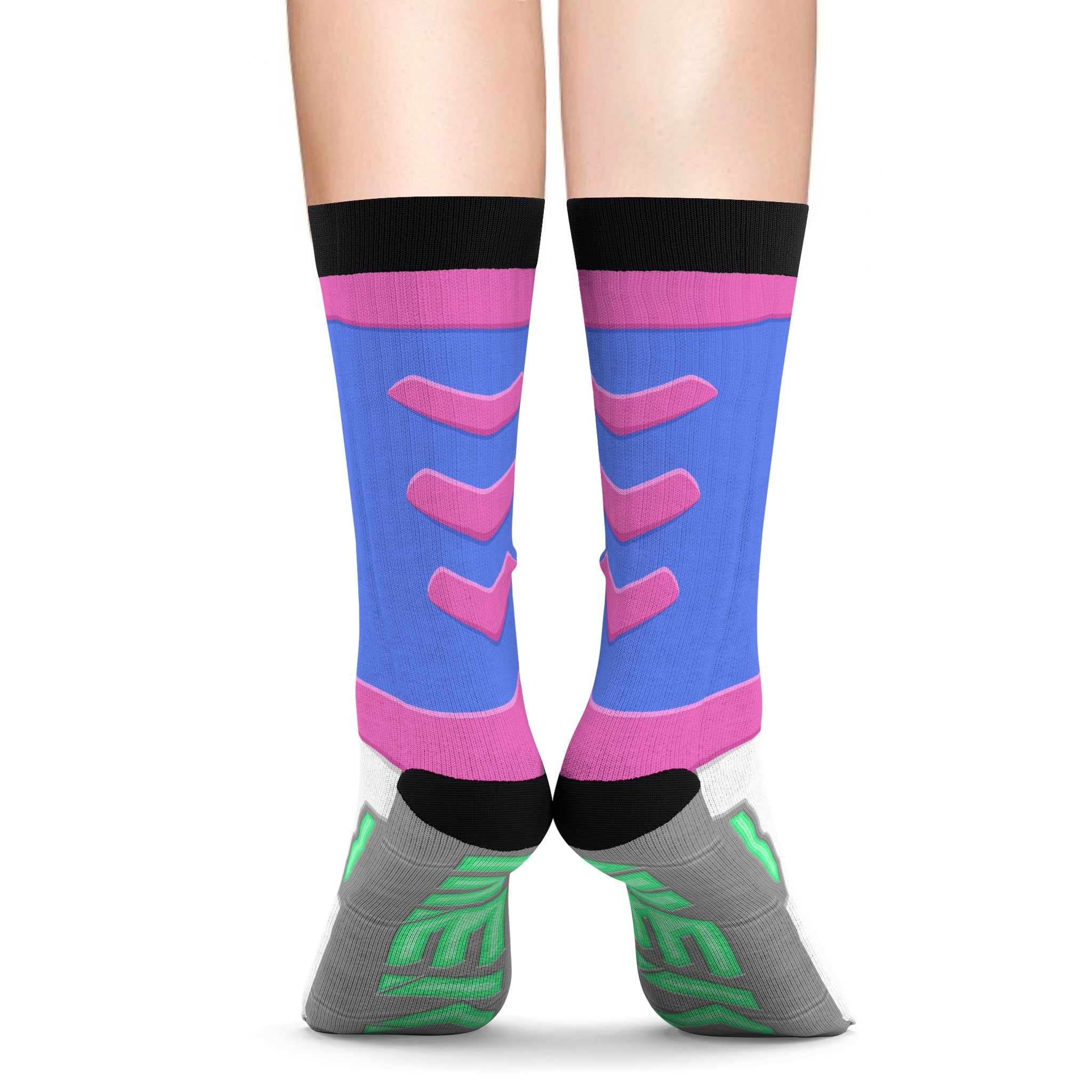 Overwatch DVa Cushion Socks – Trinket Geek