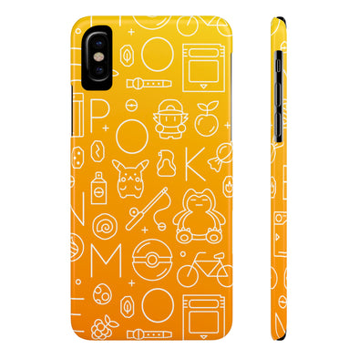 Pokedex Hoenn Pokemon iPhone XS Case