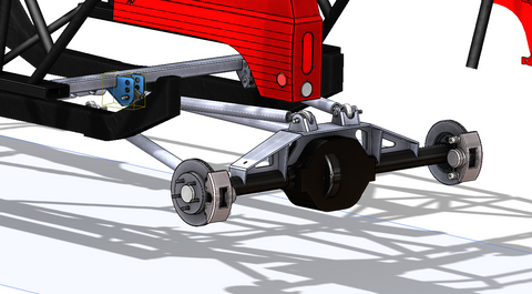 CAD Design for a customers XJ 4-Link Project