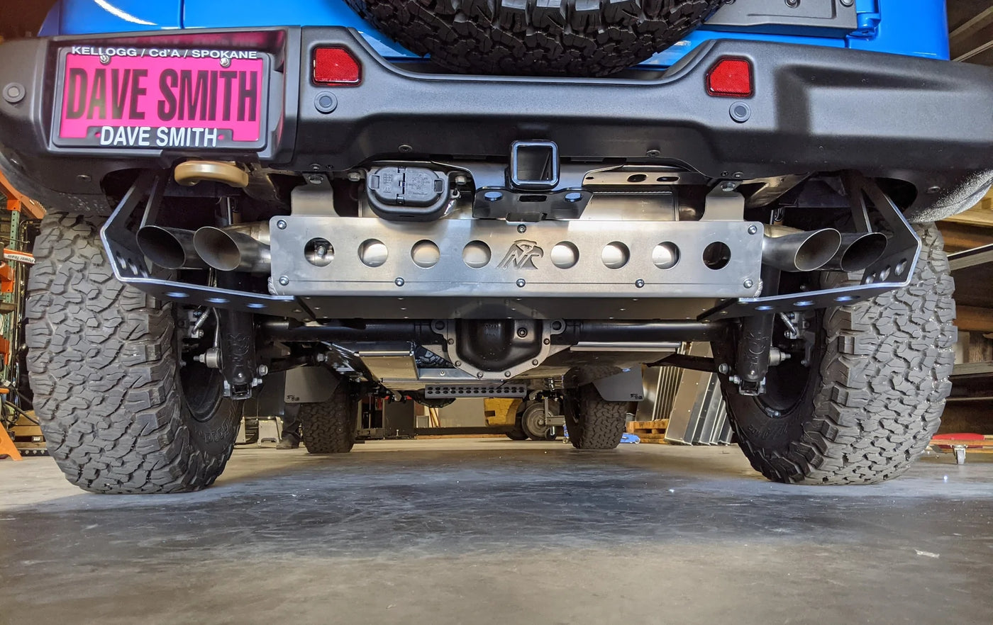 JLU Aluminum Rear Exhaust Skid Plate - 392 Hemi – Next Venture Motorsports  LLC