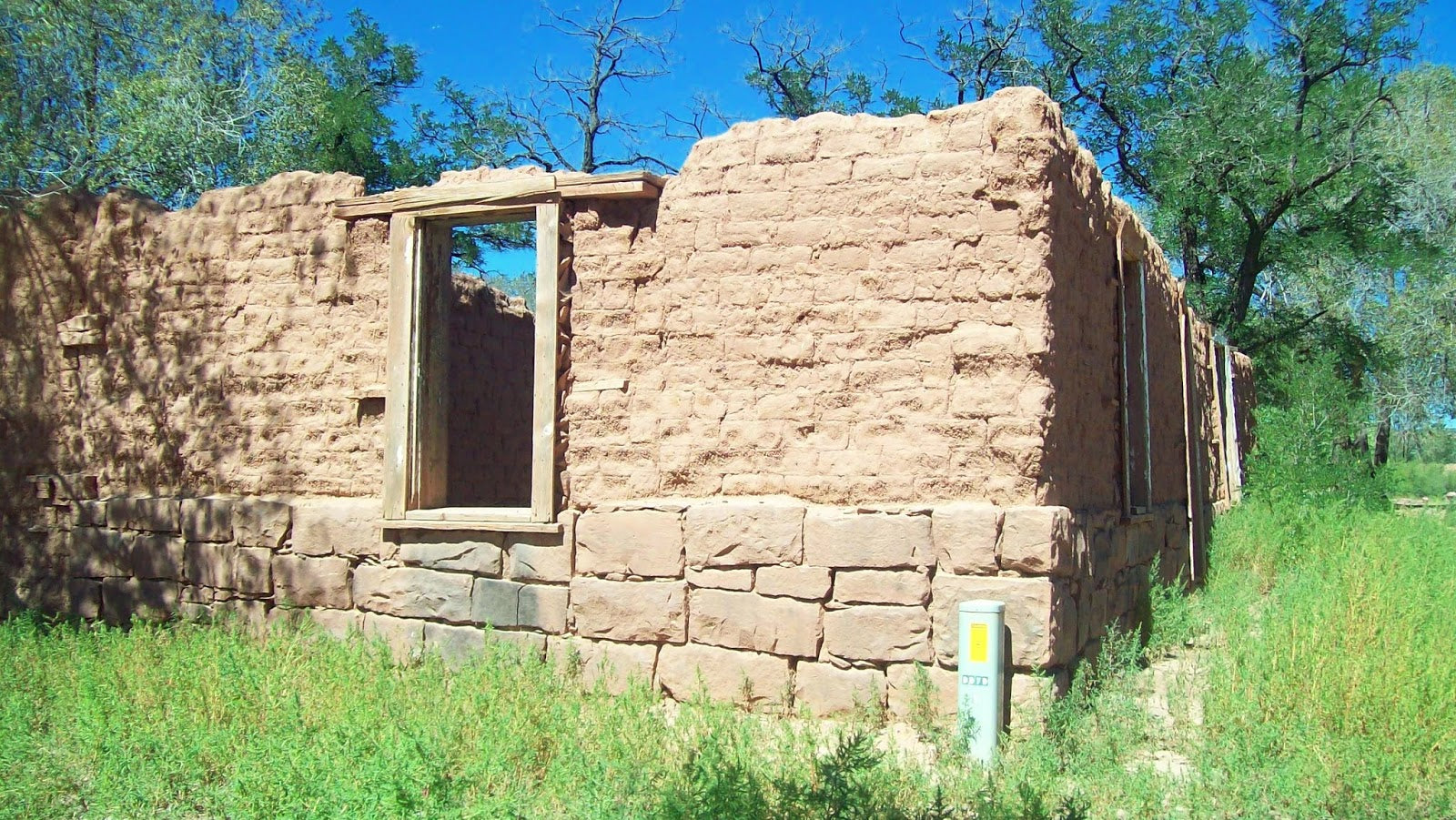 Trip to Zuni - Image of an Abandoned adobe