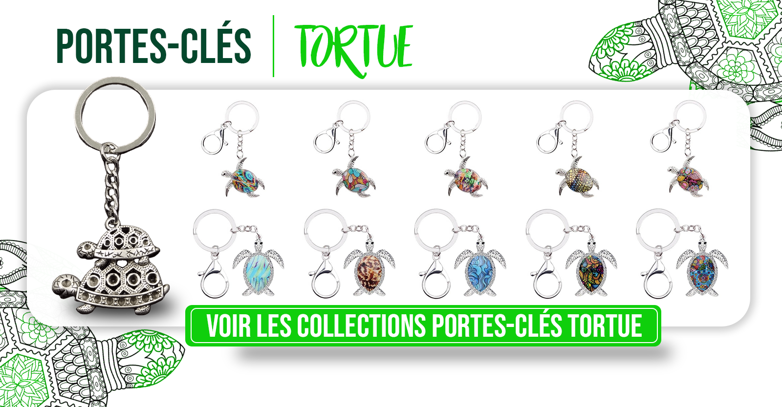 Porte-clés Tortue de luxe, Rêve de mer, cadeau personnalisé, porte-bonheur,  tortues de voyage, breloque de sac tortue, idée cadeau pour une amie -   France