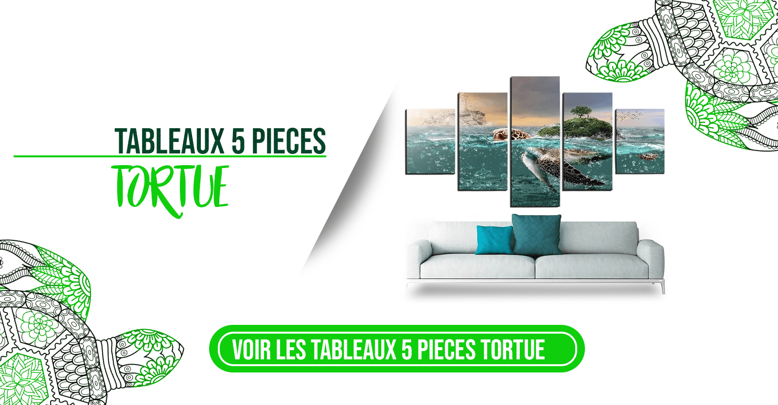 Tableau-de-décoration-tortue