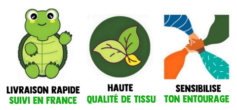 Tissu haute qualité livraison express rapide France