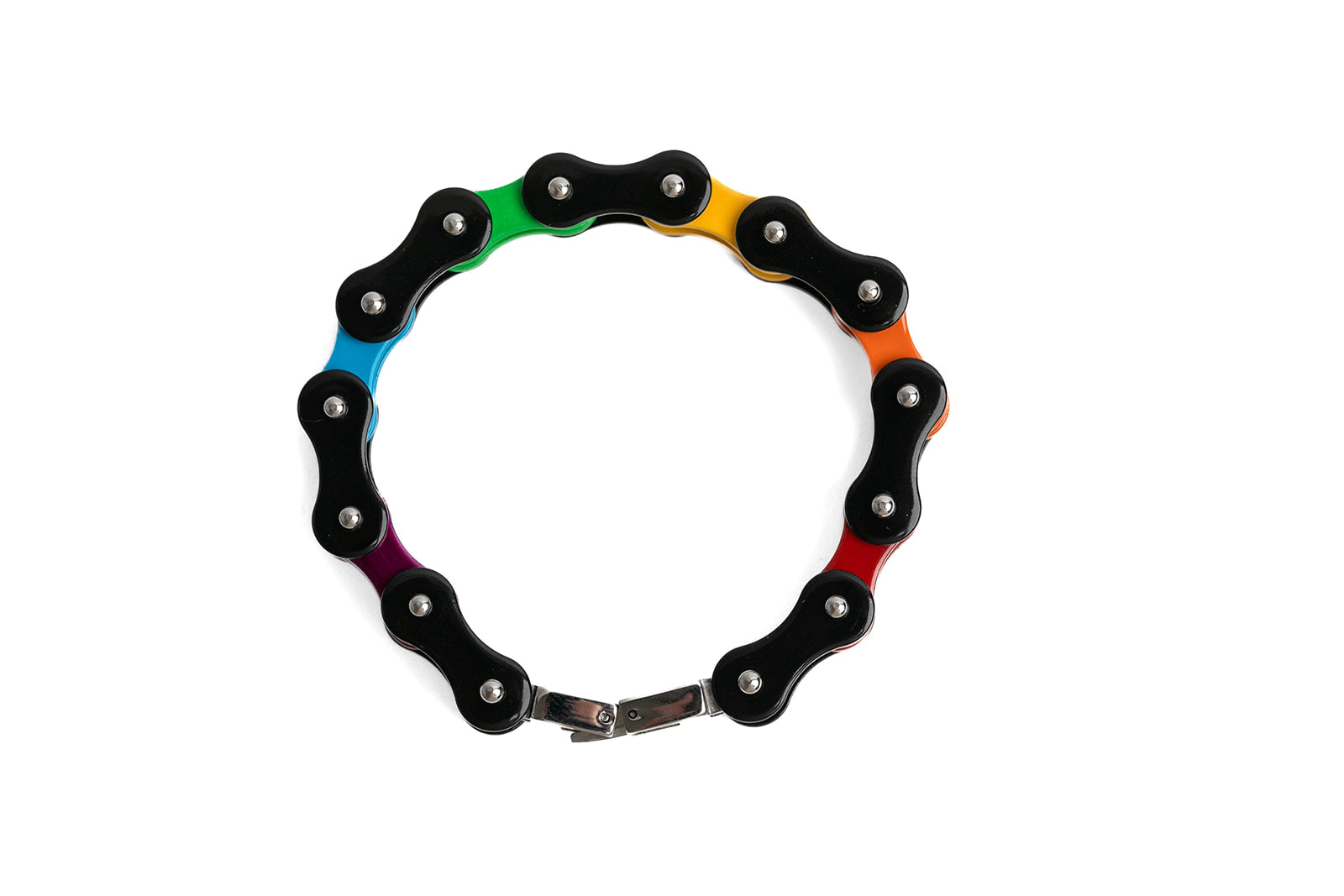 Bicycle Chain Link Bracelet – Steel Time