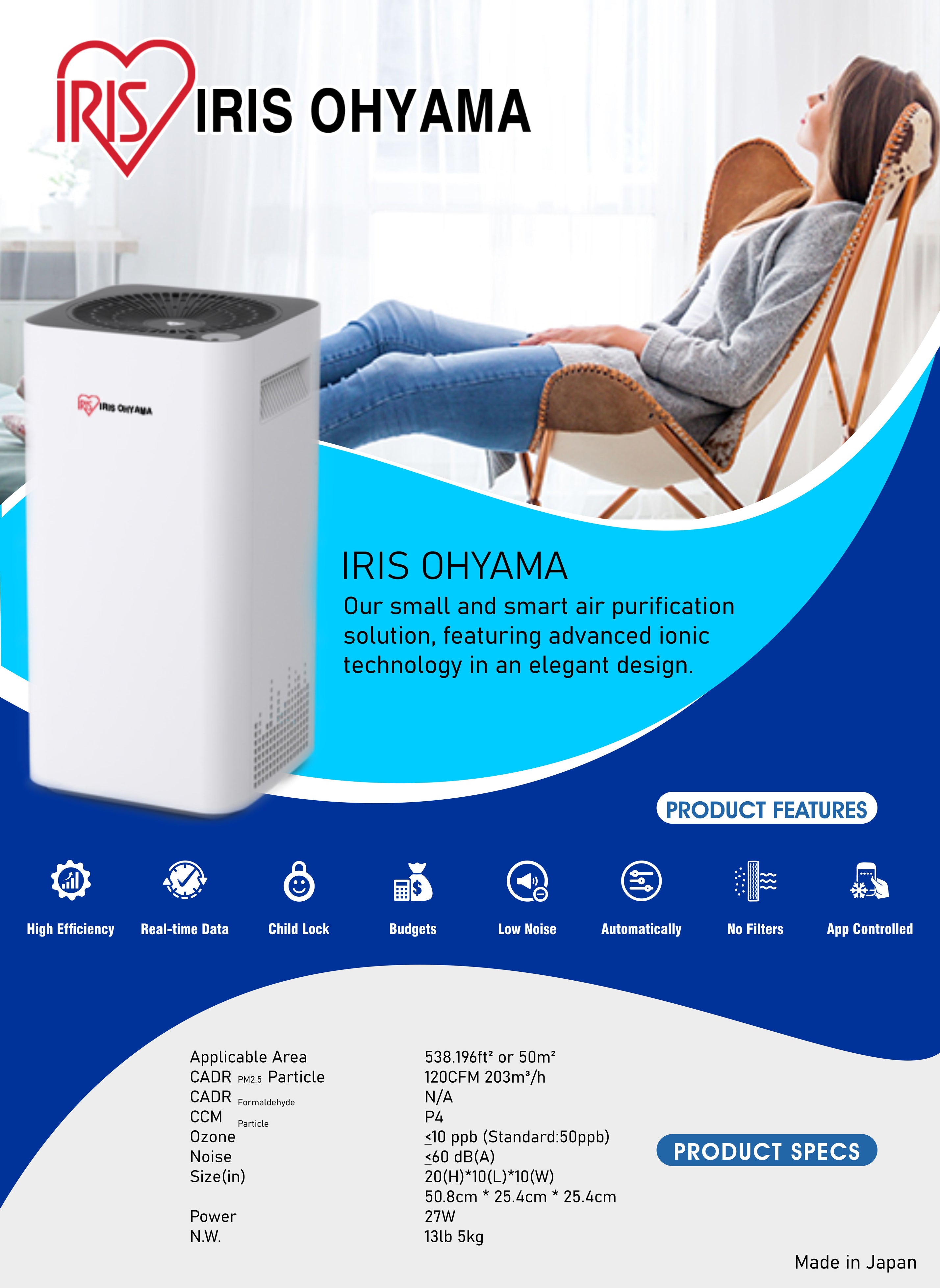 IRIS OHYAMA Air Sterilizer – G.O.D. of Pest