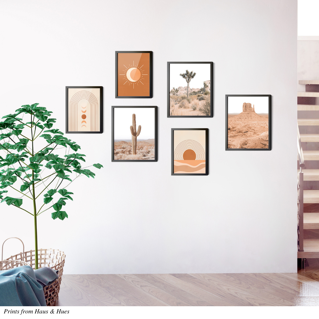 The EASY Way to Make a Gallery Wall Template - Harbour Breeze Home
