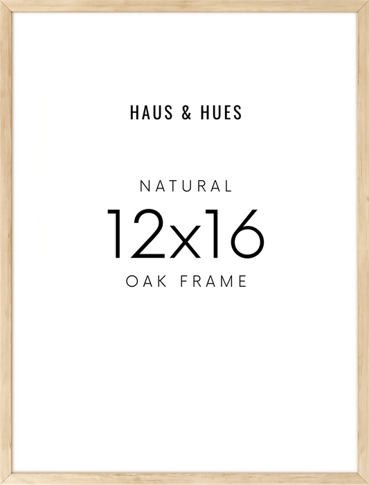 Haus and Hues 16x20 Beige Oak Wood Picture Frame Set of 4 - 16x20 Wood  Picture Frame, 16x20 Frames 4 Pack, 16x20 Poster Frame, 16x20 Frame Wood,  16