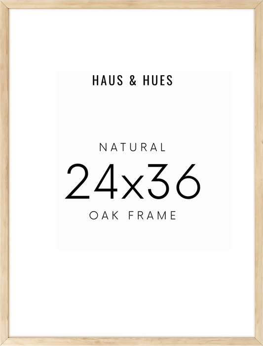 12x16 in, Set of 4, Beige Oak Frame – Haus and Hues