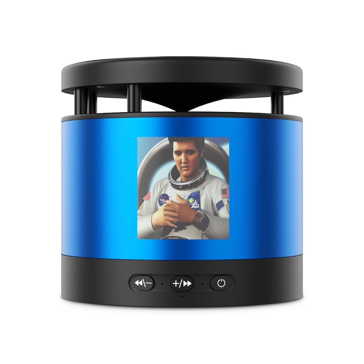 Astronauts With Attitude: Elvis Presley Leads The Way Metal Bluetooth Speaker And Wireless Charging Pad - Me By Me
