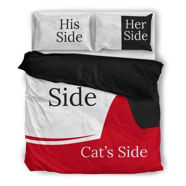 His Her W Dog S Or Cat S Side Bedding Set Me By Me