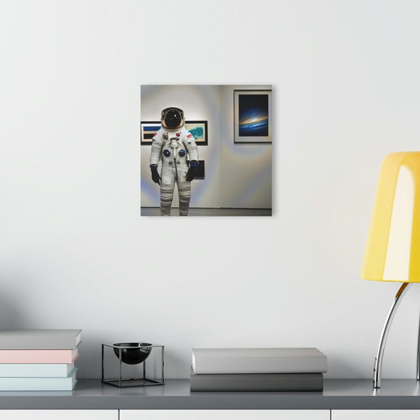 Cosmic Culturalist: The Astronaut and the Art World Acrylic Print (French Cleat Hanging) - Me By Me