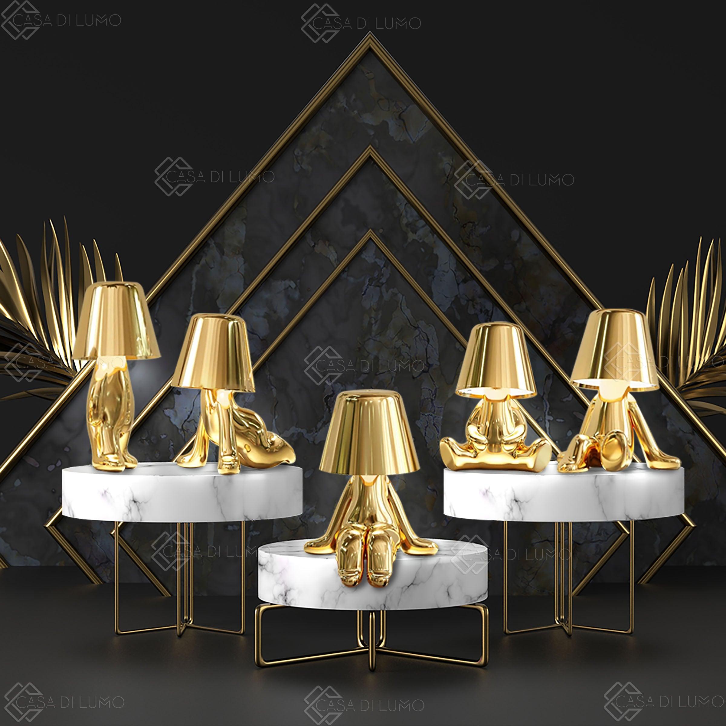 5 Brothers Gold - Cordless Lamp Collection – LumenX