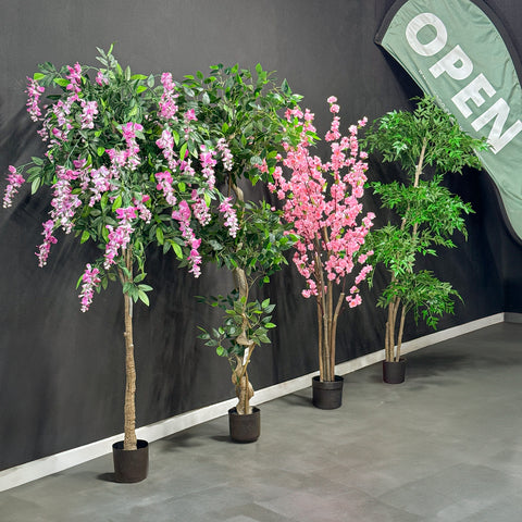 Artificial tree as event decor