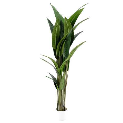 Potted Artificial Bird of Paradise Tree UV-Treated