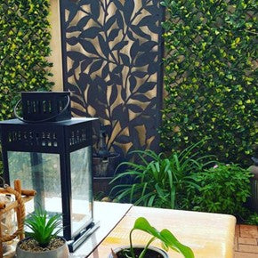 outdoor artificial plant trellis green wall