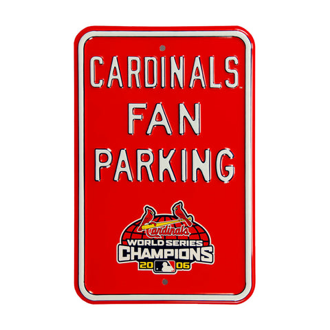 Cardinals Parking Only Sign, Arizona Cardinals