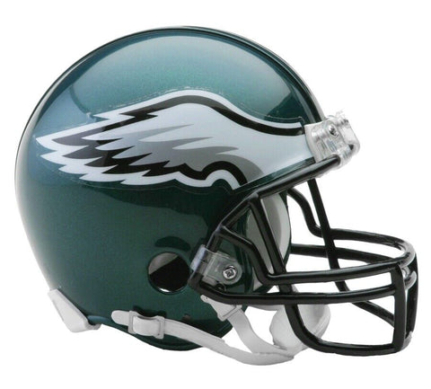 Philadelphia Eagles Riddell NFL Pocket Pro Helmet 1974-1995 Throwback –  WESTBROOKSPORTSCARDS