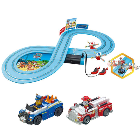 Carrera GO!!! Battery Operated 1:43 Scale Slot Car Racing Toy Track Set  with Jump Ramp for Kids Ages 5 Years and Up, Highway Chase